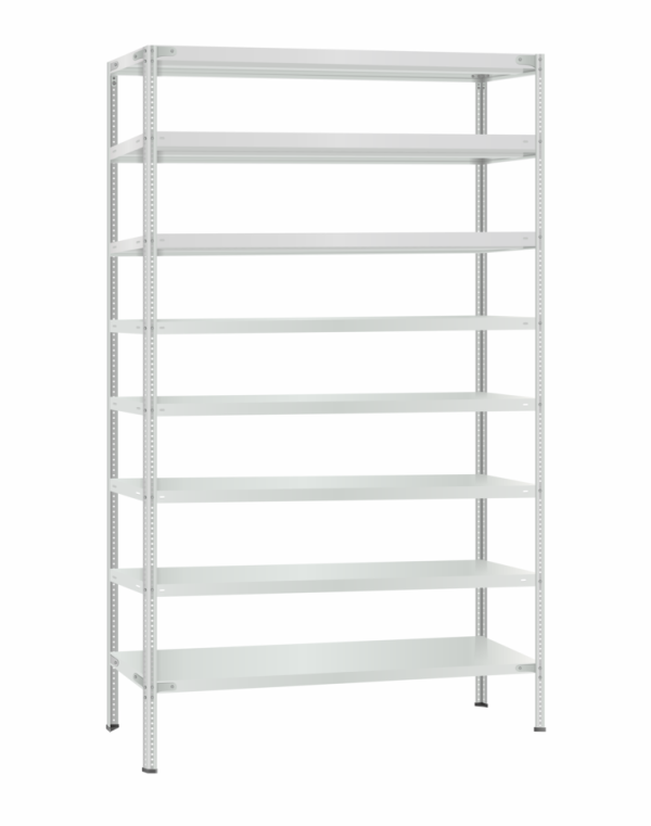 Стеллаж металлический Титан МС-500 2300х1200х500 8 полок