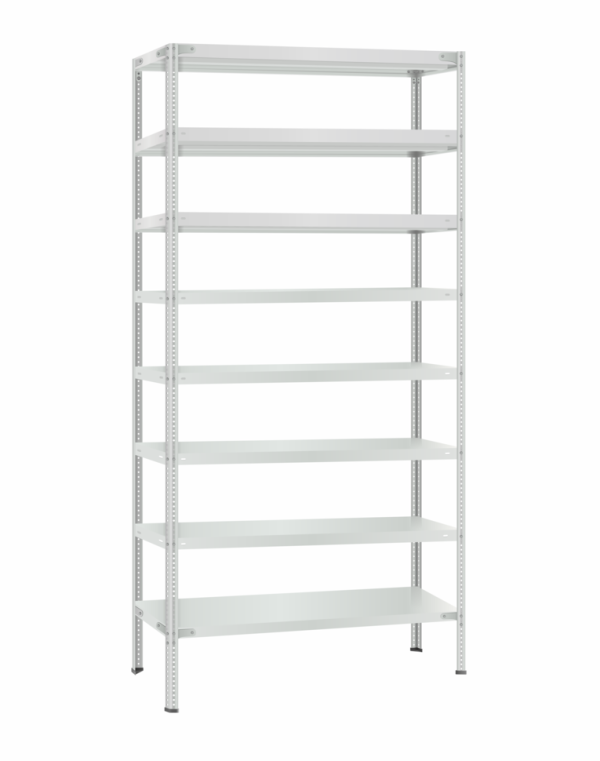 Стеллаж металлический Титан МС-500 2400х1000х500 8 полок