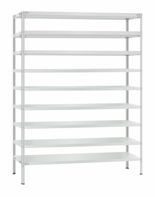 Стеллаж металлический Титан МС-500 2300х1500х300 9 полок