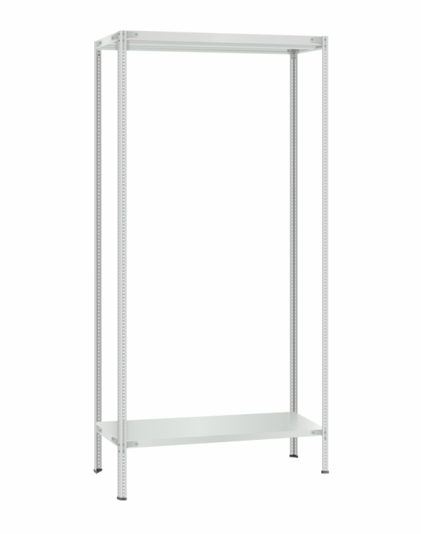 Стеллаж металлический Титан МС-500 3000х1000х500 2 полки